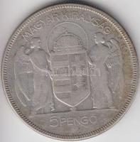 1930. 5P Ag "Horthy-jobbra" T:3
Adamo P8