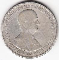 1930. 5P Ag "Horthy-jobbra" T:3 
Adamo P8