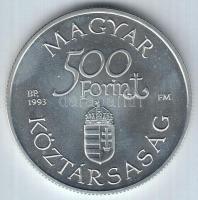 1993. 500Ft Ag "Régi dunai hajók - Árpád" T:BU