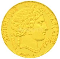 Franciaország / Második Köztársaság 1851A 20Fr Au (6.45g/0.900) T:2 France / Second Republic 1851A 20 Francs Au (6.45g/0.900) C:XF Krause KM# 762