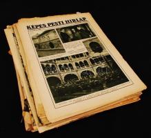 cca 1930-1945 Képes újság tétel. Történelmi események, életképek újságlapokon vegyes minőségben, összesen kb 30 újság