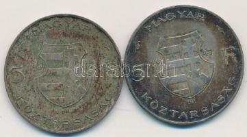 1947. 5Ft "Kossuth" (2x) T:2-,3