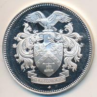 Amerikai Egyesült Államok 1978. "(Franklin Mint) Éremgyűjtő Egyesület" Ag emlékérem (6.92g/0.925) T:PP USA 1978. "Franklin Mint Collectors Society" sterling silver medallion (6.92g) C:PP