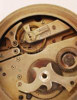 Antimagnetique nagyméretű, másodpercmutatós zsebóra hibátlan számlappal, javításra szoruló szerkezet...