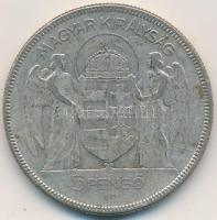 1930. 5P Ag "Horthy-jobbra" T:3 Adamo P8