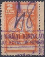 1931 Kezelési költség illetékbélyeg