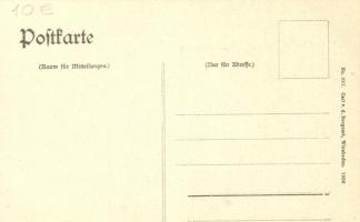 Wiesbaden, Englische Kirche, Villa Clementine / English church, villa