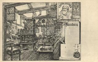 Nürnberg, Original Schuster Werkstätte von Hans Sachs / shoemaker's shop