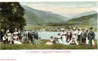 Tegernsee, Tegernsee'r Bauerntheater / folk theatre actors