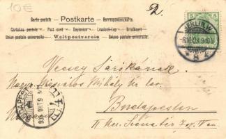 Berlin, Ecke Linden un Friedrichstrasse / street corner, Hotel Victoria