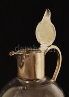 K&C fém fedeles kiöntő, jelzett, hibátlan, m:17 cm