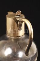 K&C fém fedeles kiöntő, jelzett, hibátlan, m:17 cm