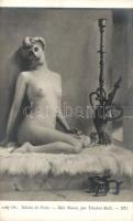 'Bain Maure' erotic nude art postcard s: Theodore Ralli