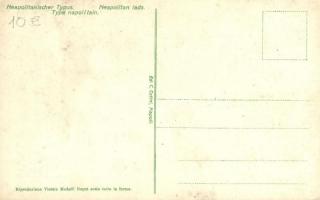 Napoli, Tipo Napoletano / street kid from Naples, folklore