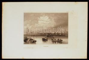 1856 Widdin. Acélmetszet / Steel etching, Kunstanstalt des Bibliographisches Institut in Hildburghausen, 15,5×10,5 cm