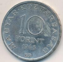 1948. 10Ft Ag "Széchenyi" T:2,2- Adamo EM2