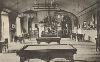 Budapest VIII. Ludovika Akadémia, Kaszinó belső; Divald & Monostory (EK)