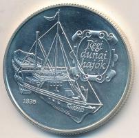 1993. 500Ft Ag "Régi dunai hajók - Árpád" eredeti "MNB" dísztokban, tanúsítvánny...