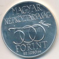 1986. 500Ft Ag "Budavár visszavétele 1686" T:BU