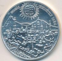 1986. 500Ft Ag "Budavár visszavétele 1686" T:BU