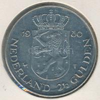 Hollandia 1980. 2 1/2G "Beatrix" T:2,2-
Netherlands 1980. 2 1/2 Gulden "Beatrix"...