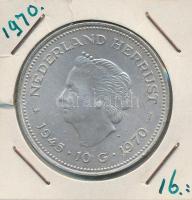 Hollandia 1970. 10G Ag "Julianna" T:2-
Netherlands 1970. 10 Gulden Ag "Juliana" ...