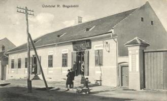 Románbogsán, Boksánbánya; Tirmann János nagyvendéglője az arany ekéhez / grand restaurant