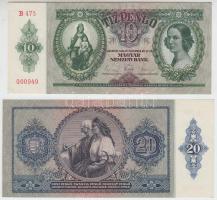 1936. 10P + 1941. 20P T:I-,II