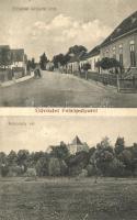 Felsőpulya, Oberpullendorf; Erzsébet királyné utca, Rohonci vár / Queen Elisabeth street, castle
