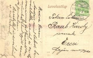 Felsőpulya, Oberpullendorf; Erzsébet királyné utca, Rohonci vár / Queen Elisabeth street, castle