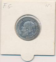 Hollandia 1929. 1/2G Ag "I. Vilma" T:2-,3 Netherlands 1929. 1/2 Gulden Ag "Wilhelmina I" C:VF,F Krause KM#160