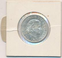 Hollandia 1966. 1G Ag "Julianna" T:2-,3 Netherlands 1966. 1 Gulden Ag "Juliana" C:VF,F Krause KM#184