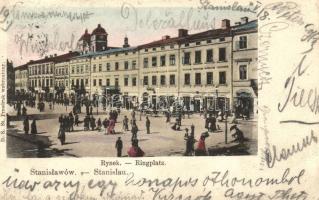 Ivano-Frankivsk, Stanislawów; Rynek, Ringplatz / main square (EB)
