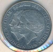 Hollandia 1980. 2 1/2G "Beatrix" T:2 Netherlands 1980. 2 1/2 Gulden "Beatrix" C:XF Krause KM#201