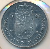 Hollandia 1980. 2 1/2G "Beatrix" T:2
Netherlands 1980. 2 1/2 Gulden "Beatrix" C:...