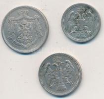 Szerbia 1912. 10P + 20P + Jugoszlávia/Szerb-Horvát-Szlovén Királyság 1920. 25P T:2
Serbia 1912. 10 P...