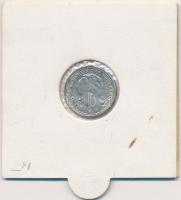 Hollandia 1941. 10c Ag "I. Vilma" T:3,3- Netherlands 1941. 10 Cents Ag "Wilhelmina I" C:F,VG Krause KM#163