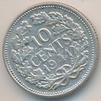 Hollandia 1941. 10c Ag "I. Vilma" T:2-
Netherlands 1941. 10 Cents Ag "Wilhelmina I&qu...