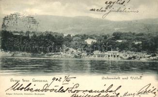 Lovran, Lovrana; villas