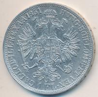 Ausztria 1861A 1Fl Ag "Ferenc József" T:2-
Austria 1861A 1 Florin Ag "Franz Joseph&qu...