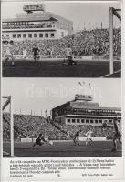 cca 1961 4 db fotó hazai csapatok mérkőzéseiről. Pálfai Gábor, illetve Pálfai Gábor, illetve Pálfai-Mikó felvétele, egységesen cca 11×18 cm