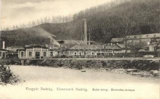 Nadrág, vasgyár, kohó telep, Rusz Árpád / iron works