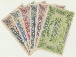 1946. 50.000AP + 100.000AP + 500.000AP + 1.000.000AP + 10.000.000AP + 100.000.000AP T:III,II