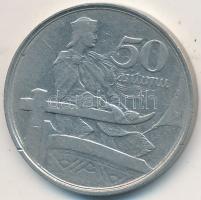 Lettország 1922. 50s T:2- Latvia 1922. 50 Santimu C:VF