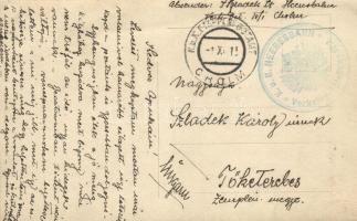 1915 Chelm, Kholm; railway station, K.u.K. Heeresbahn Verkehrs-Abteilung IV/I, photo (EK)