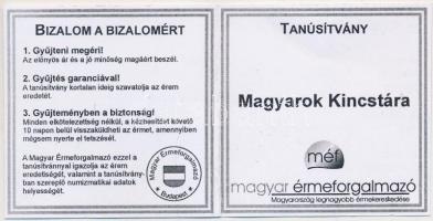 DN "Mária Terézia ezüst tallér / Magyarok Kincstára" ezüstözött réz-cink emlékérem T:P Tan...