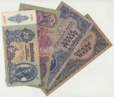 60db-os vegyes, magyar pengő bankjegy tétel T:vegyes