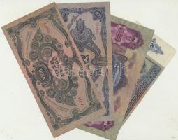 60db-os vegyes, magyar pengő bankjegy tétel T:vegyes