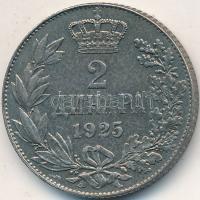 Jugoszlávia / Szerb-Horvát-Szlovén Királyság 1925. 2D T:2 Yugoslavia / Kingdom of the Serbs, Croats and Slovenes 1925. 2 Dinara C:XF
