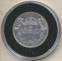 1912. 2K Ag "Ferenc József" T:2- Adamo K6